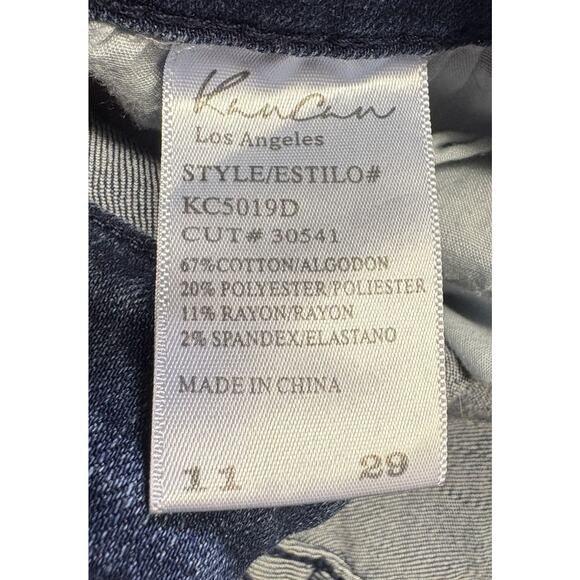 KanCan Dark Blue High Rise Distressed Jeans 11/29 RN 144635 Estilo KC5019D - Picture 7 of 8